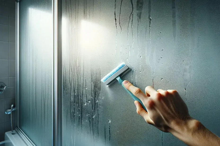 Špinavé sprchové sklo plné vápence. Jak ji odstranit za 2 minut, bez stresu
